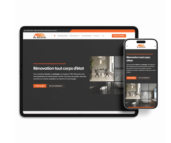 <b>Site web</b> responsive